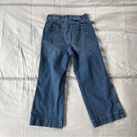 Gap Wide Leg Crop - Sz 4P - Picture 3 of 8